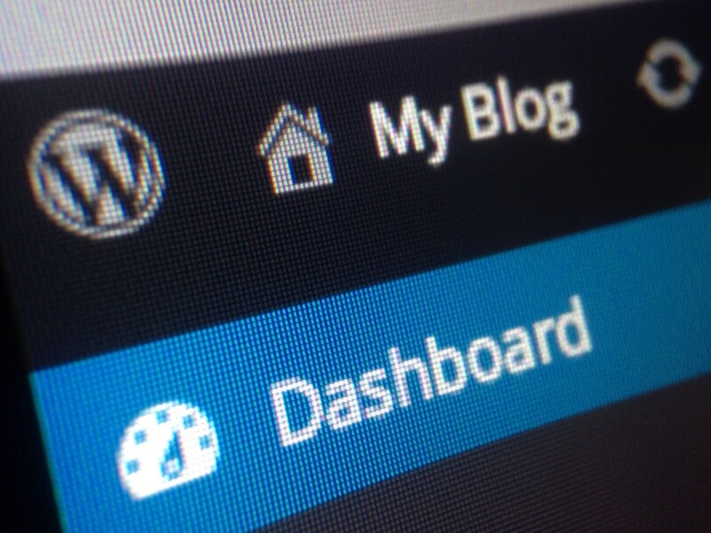 WordPress Dashboard