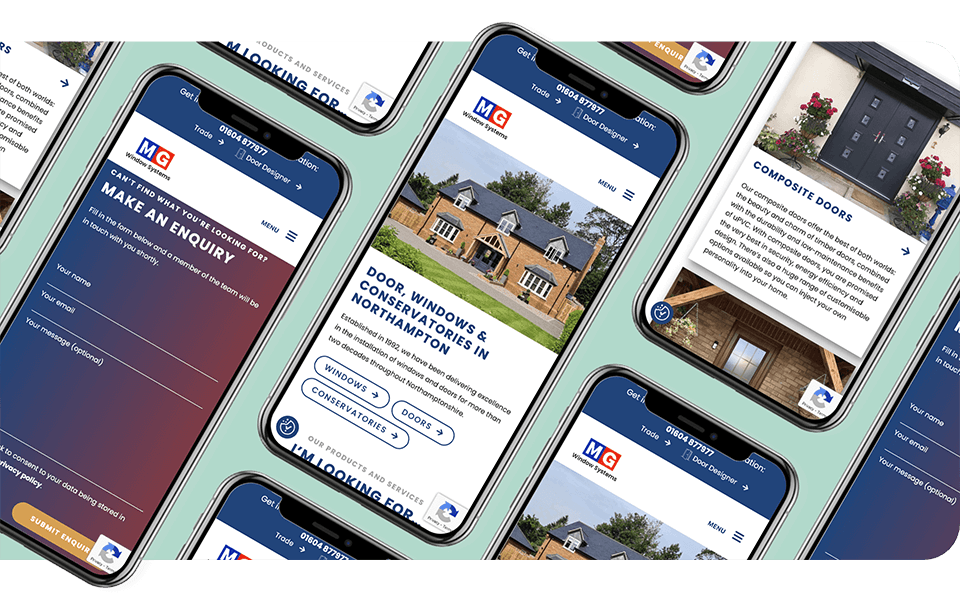 MG Windows - Website Design Services - Loop Digital